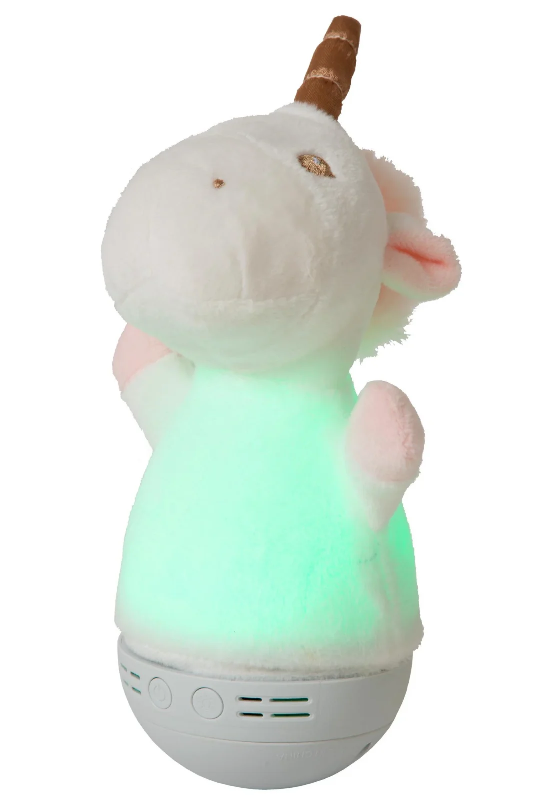 Lucide DOLLY - nou010dnu00e9 svetlo pre deti - batu00e9rie - LED - 1x3W 2700K - s hudobnou funkciou - biela