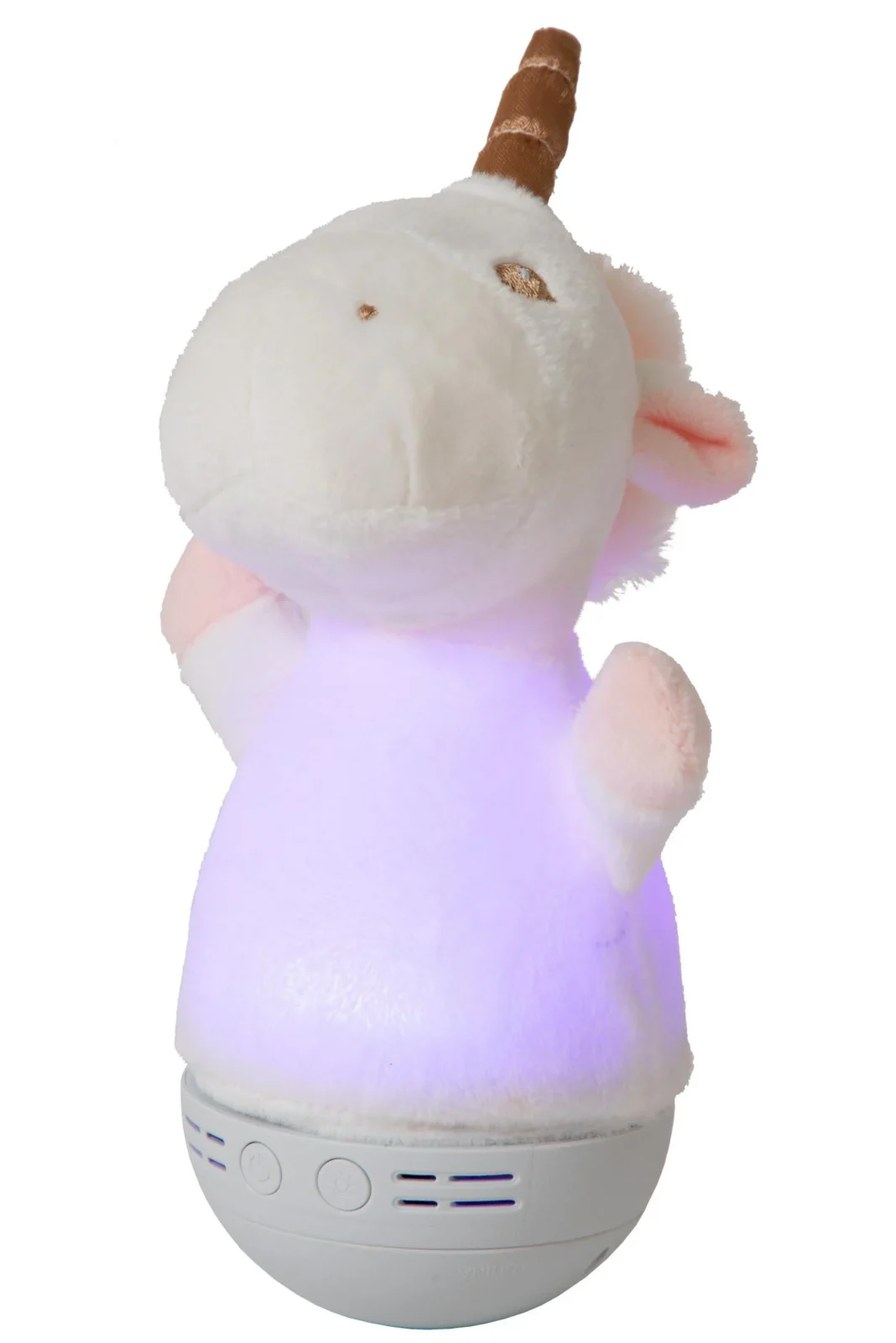 Lucide DOLLY - nou010dnu00e9 svetlo pre deti - batu00e9rie - LED - 1x3W 2700K - s hudobnou funkciou - biela