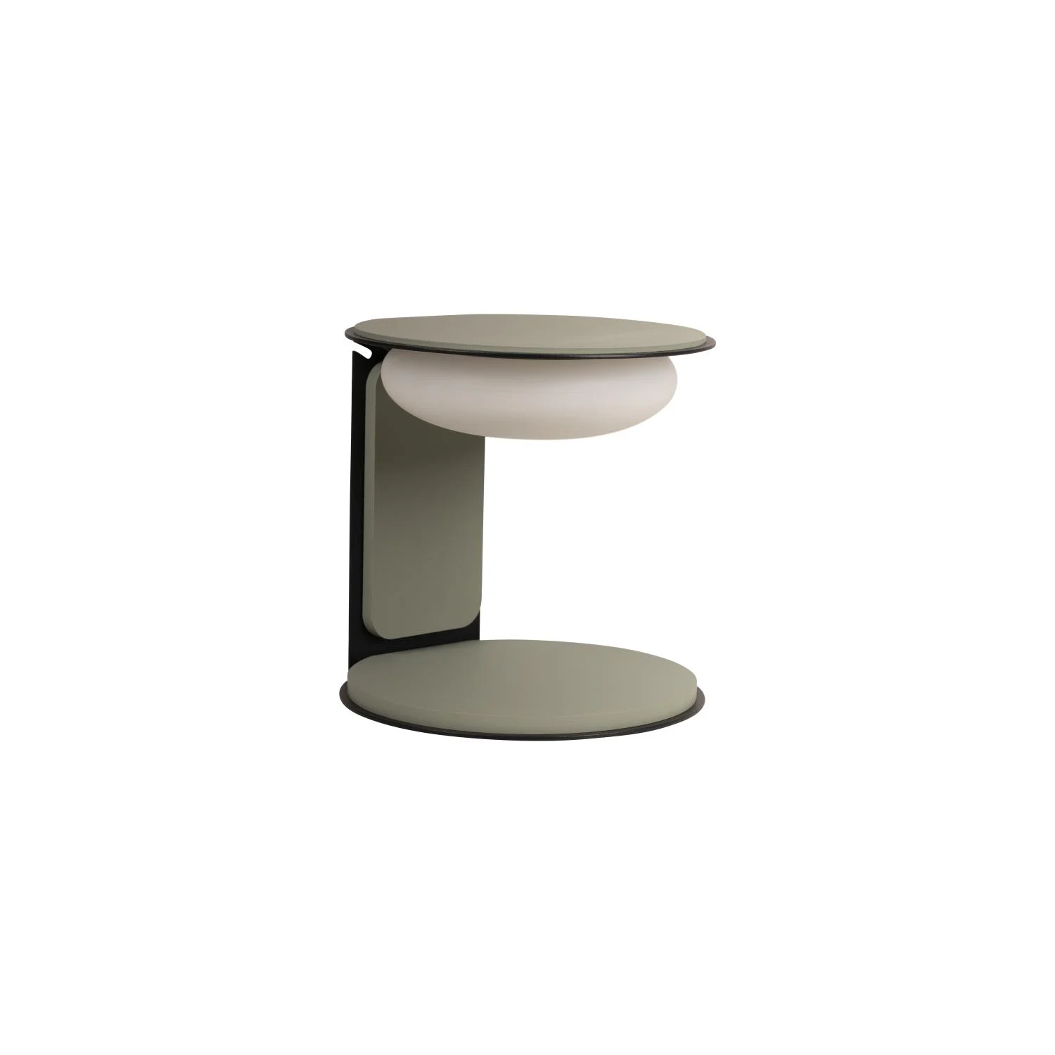 Lucide ALINDA - Stolnu00e1 lampa - u00d8 20 cm - LED tlmenu00e1 - 1x9W 3000K - zelenu00e1 | Essential