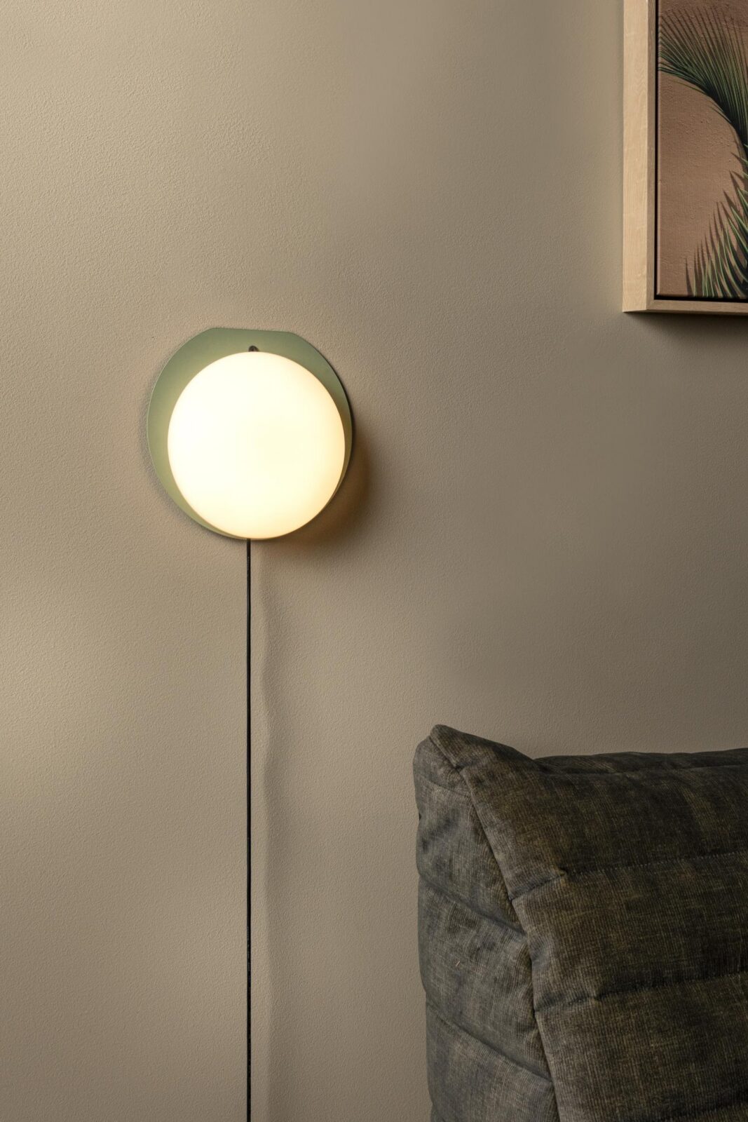 Lucide ALINDA - Stolnu00e1 lampa - u00d8 20 cm - LED tlmenu00e1 - 1x9W 3000K - zelenu00e1 | Essential