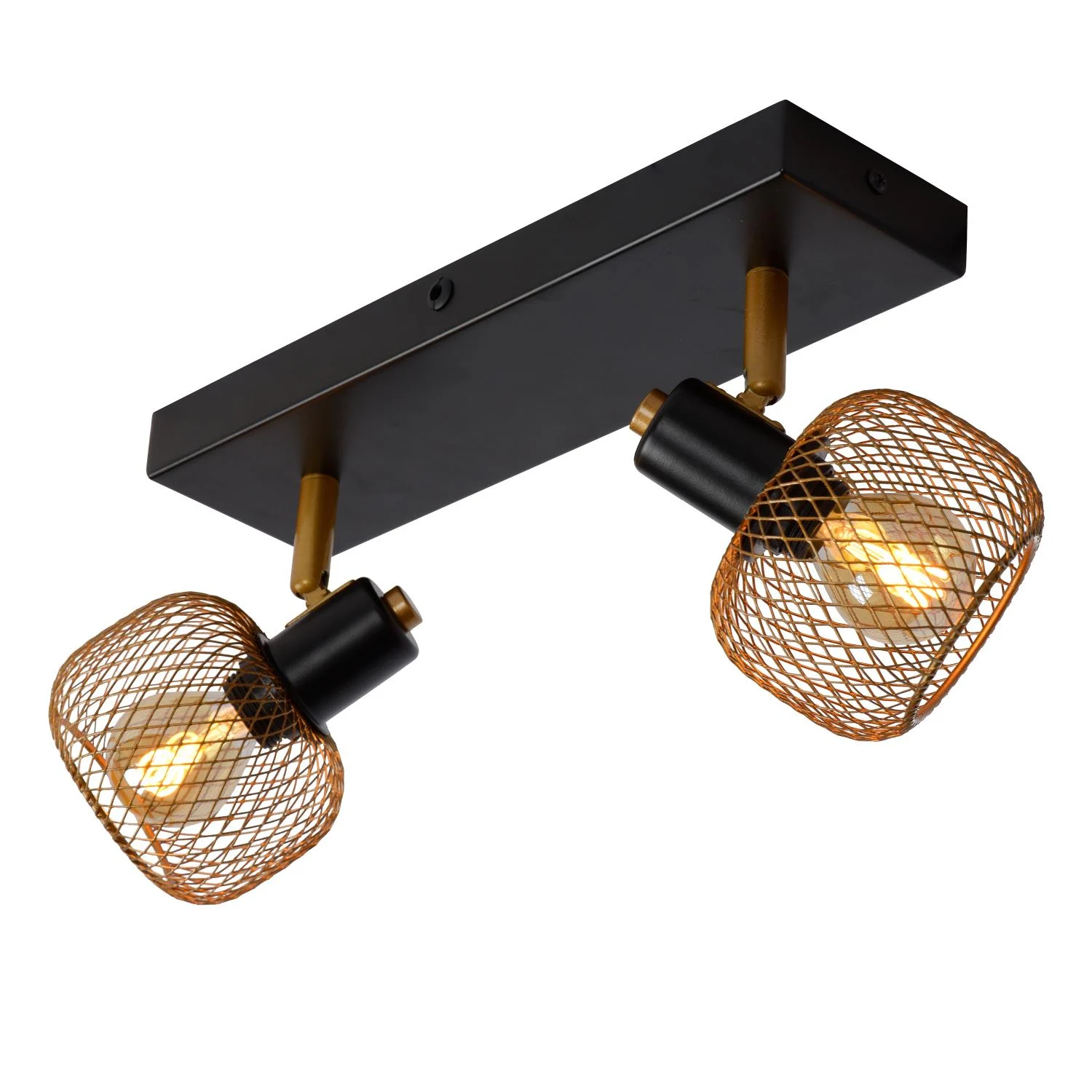 Lucide MAREN - Stropnu00e9 reflektory - 2xE14 - Matt Gold / Brass