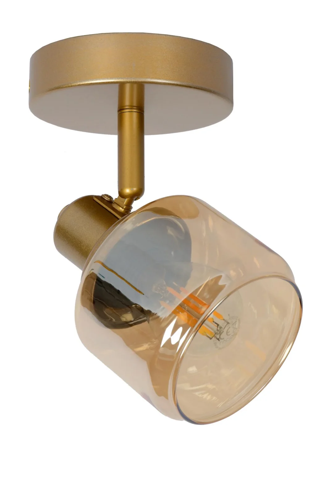 Lucide BJORN - Stropnu00e9 reflektory - 1xE14 - Matt Gold / Brass