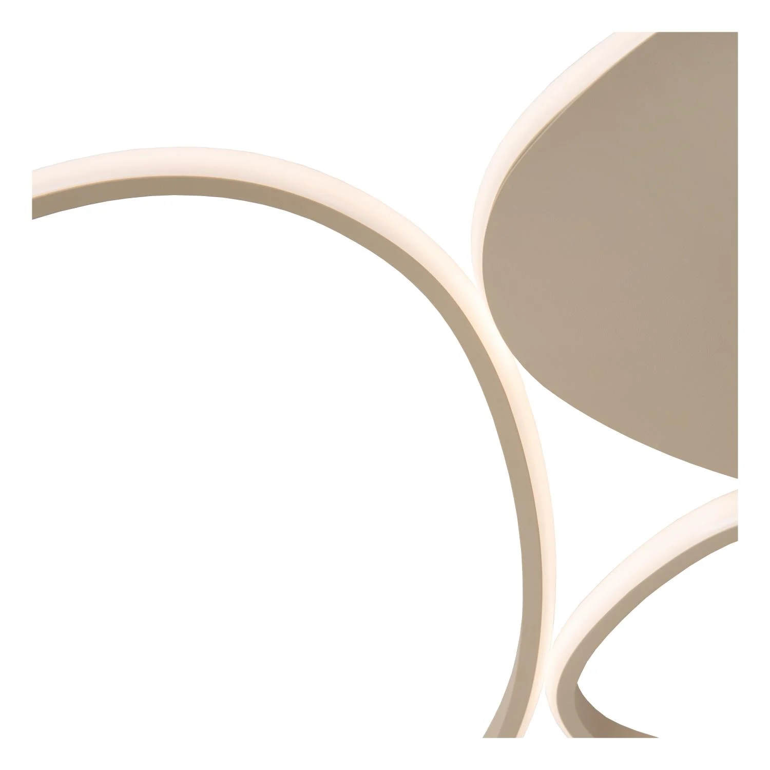 Lucide SAMLING - Zapustenu00e9 stropnu00e9 svetlo - LED tlmenu00e9. - CCT - 1x30W 2700K/4000K - Taupe