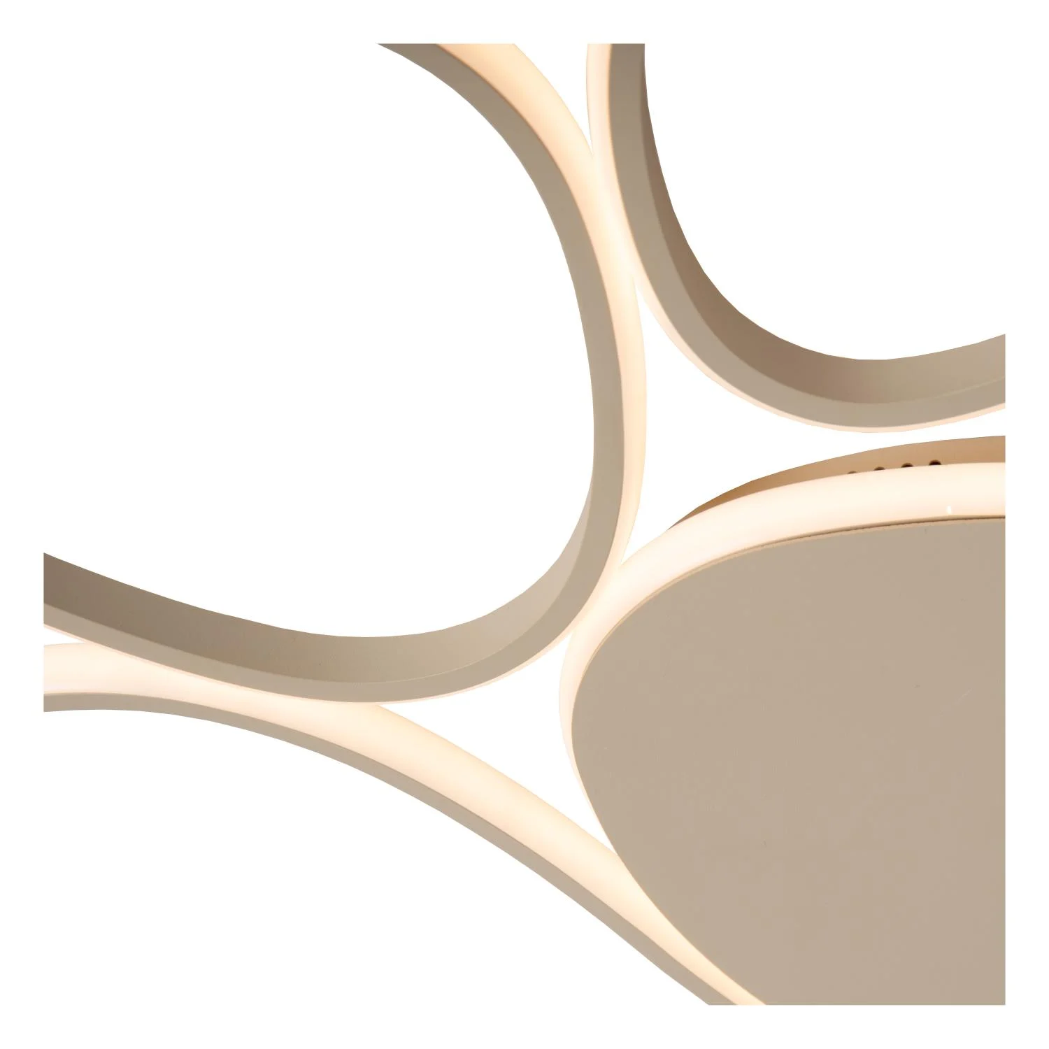 Lucide SAMLING - Zapustenu00e9 stropnu00e9 svetlo - LED tlmenu00e9. - CCT - 1x72W 2700K/4000K - Taupe