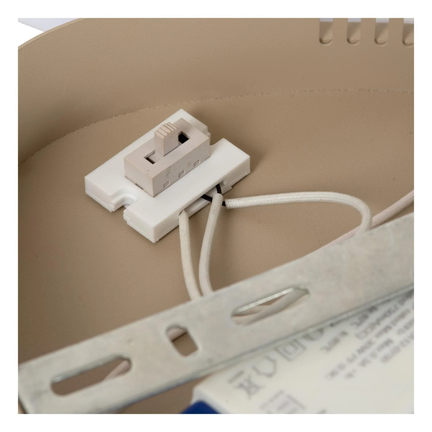 Lucide SAMLING - Zapustenu00e9 stropnu00e9 svetlo - LED tlmenu00e9. - CCT - 1x72W 2700K/4000K - Taupe