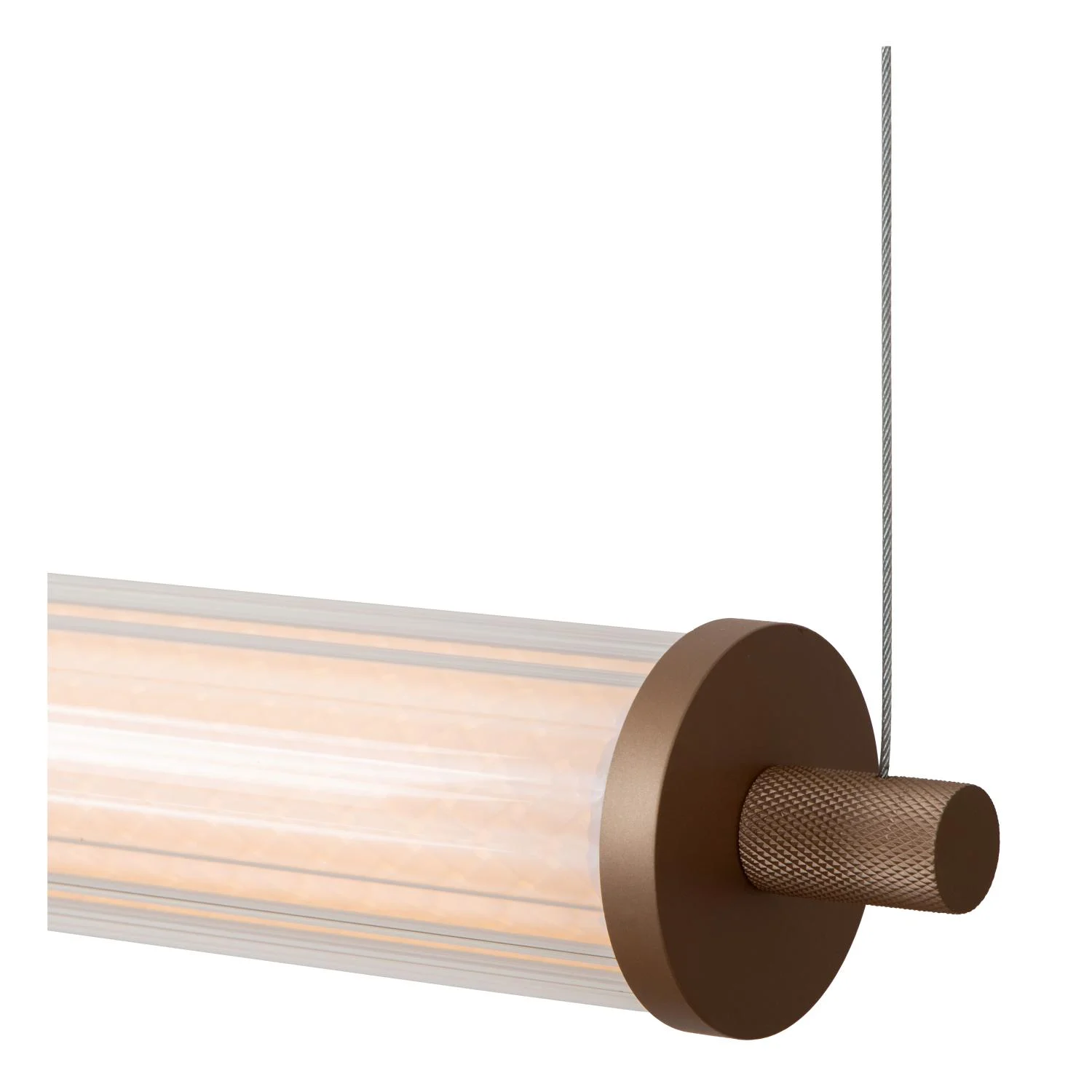 Lucide VALENTINE - Zu00e1vesnu00e9 svetlo - LED Dim. - CCT - 1x36W 2200K/3000K - Champagne - Vibes