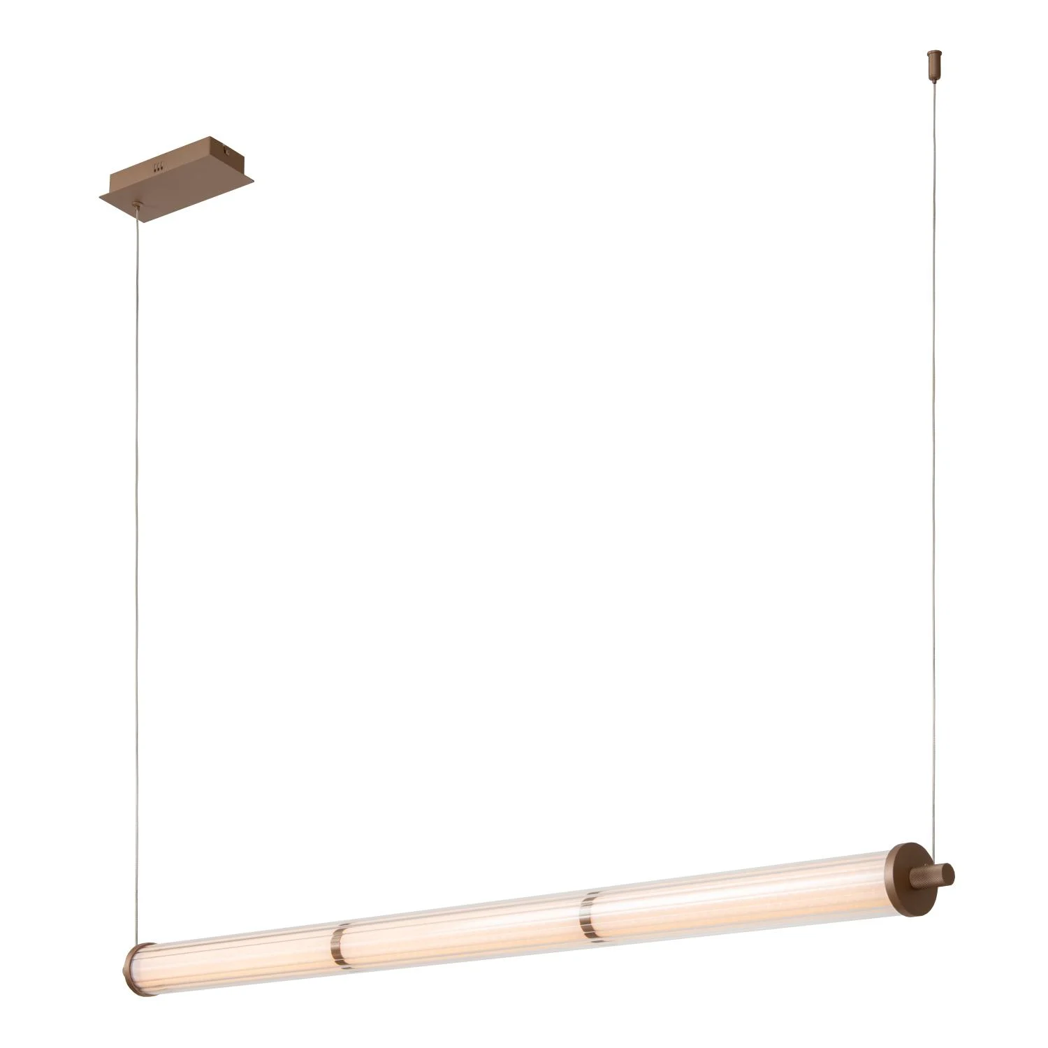 Lucide VALENTINE - Zu00e1vesnu00e9 svetlo - LED Dim. - CCT - 1x36W 2200K/3000K - Champagne - Vibes