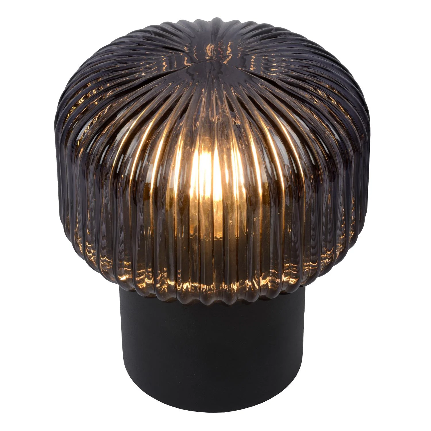 Lucide JANY - Stolnu00e1 lampa - u00d8 16 cm - 1xE14 - u010dierna