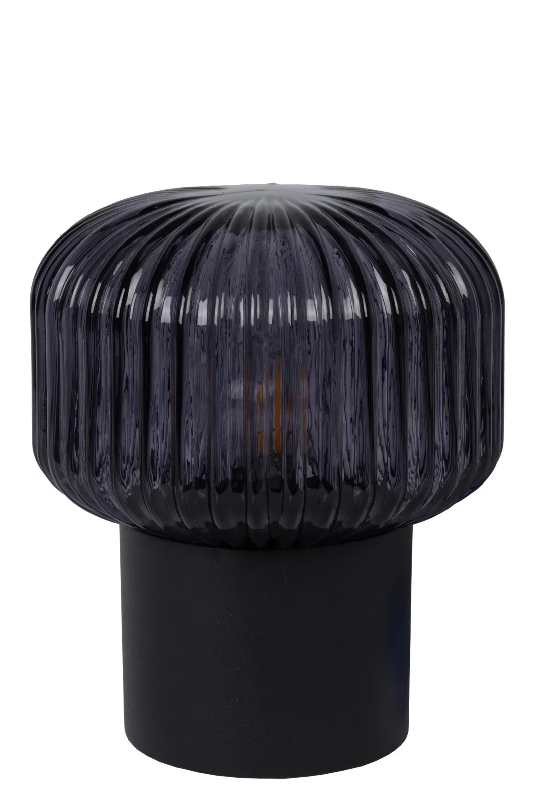 Lucide JANY - Stolnu00e1 lampa - u00d8 16 cm - 1xE14 - u010dierna