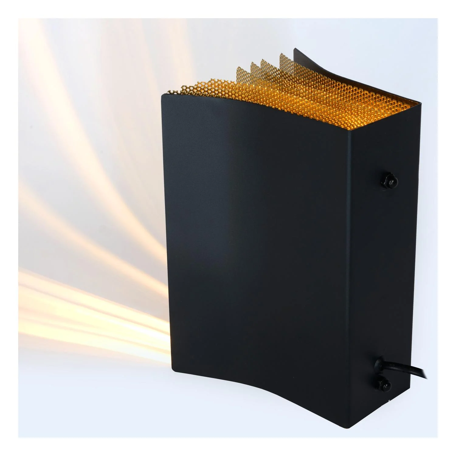 Lucide EXTRAVAGANZA LIVRET - Stolnu00e1 lampa - 1xE14 - u010cierna