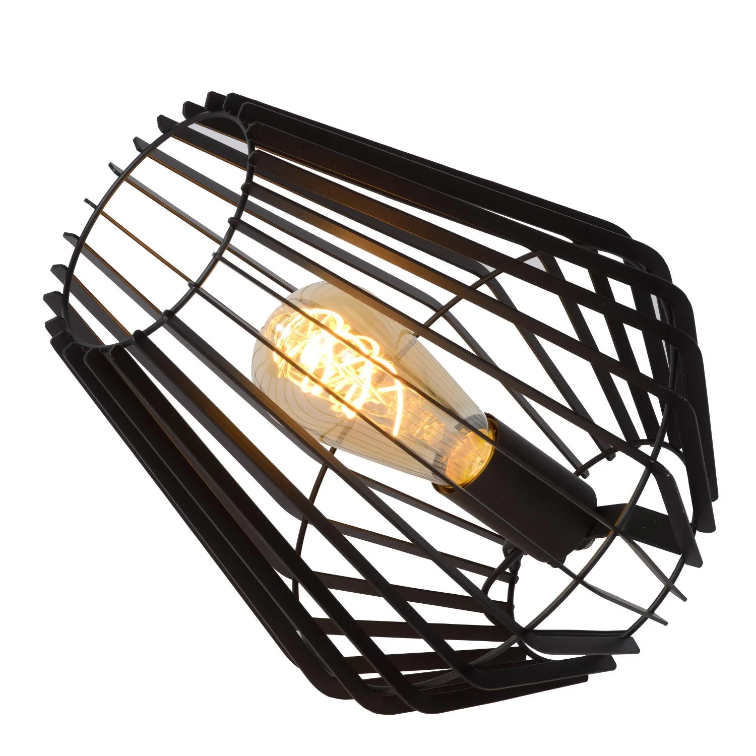 Lucide REDA - Stolnu00e1 lampa - 1xE27 - u010dierna