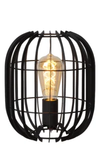 Lucide REDA - Stolnu00e1 lampa - u00d8 22 cm - 1xE27 - u010dierna
