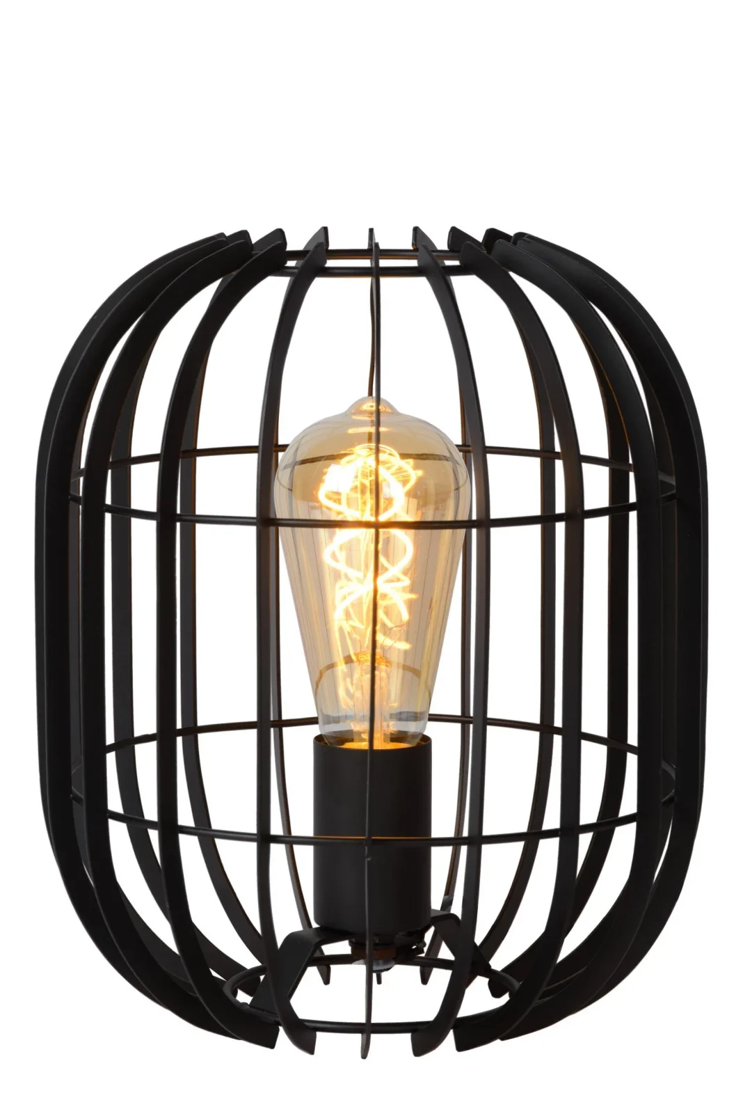 Lucide REDA - Stolnu00e1 lampa - u00d8 22 cm - 1xE27 - u010dierna