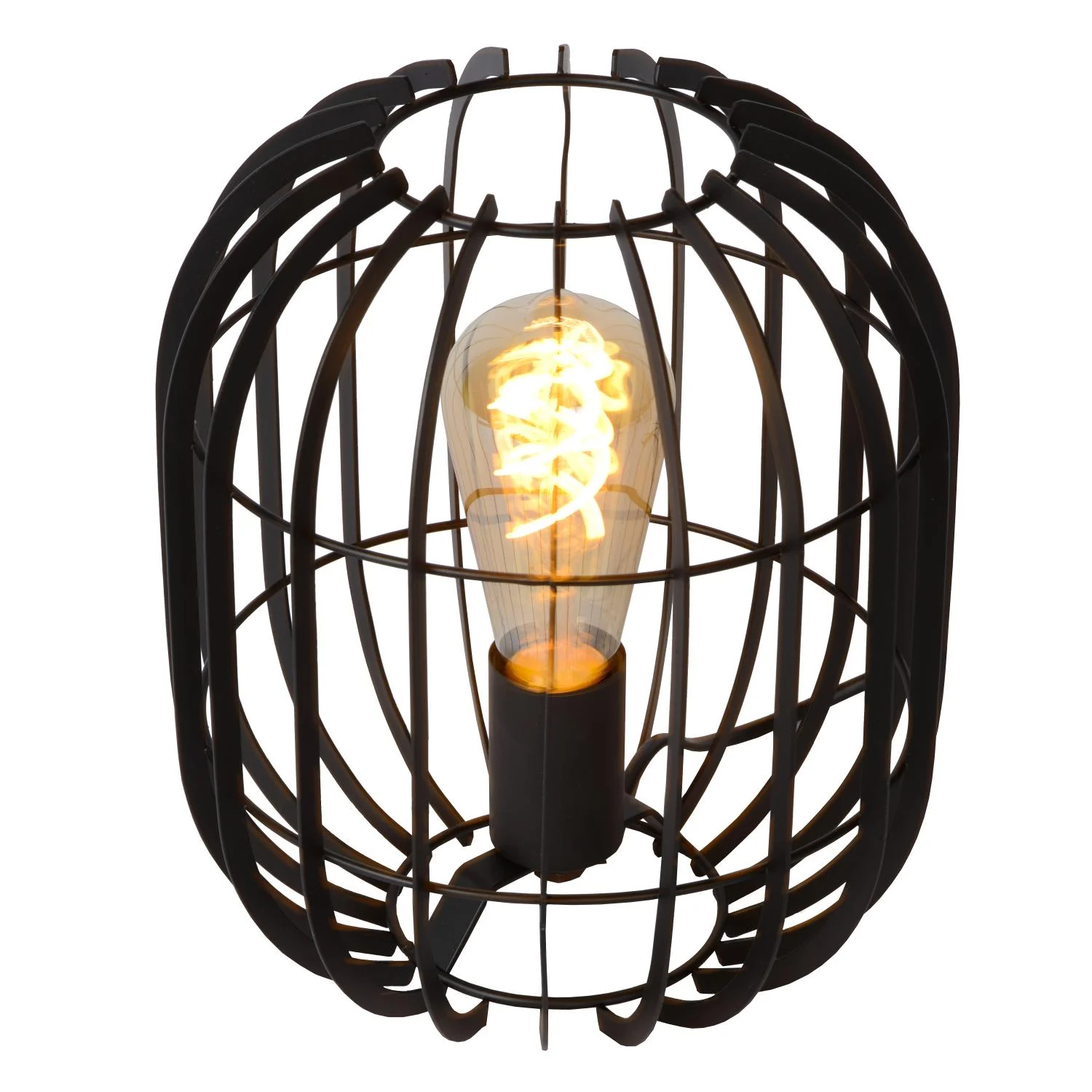 Lucide REDA - Stolnu00e1 lampa - u00d8 22 cm - 1xE27 - u010dierna
