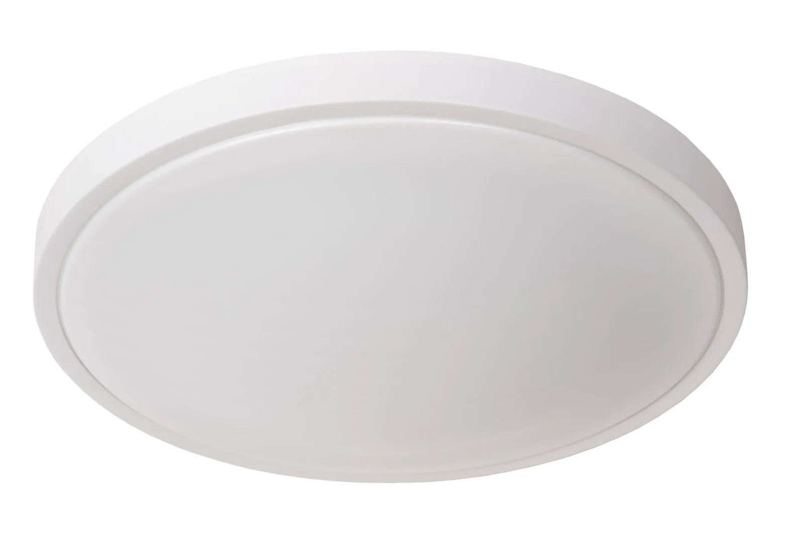 Lucide DASHER - Spu00fau0161u0165acie stropnu00e9 svetlo Ku00fapeu013eu0148a - u00d8 41 cm - LED - 1x24W 2700K - IP44 - Pohybovu00fd senzor - biela