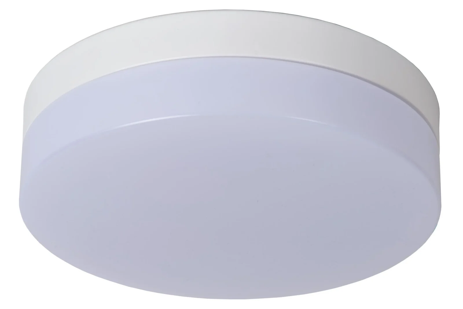 Lucide BISKIT - Spu00fau0161u0165acie stropnu00e9 svetlo Ku00fapeu013eu0148a - u00d8 23 cm - LED - 1x12W 2700K - IP44 - Pohybovu00fd senzor - biela