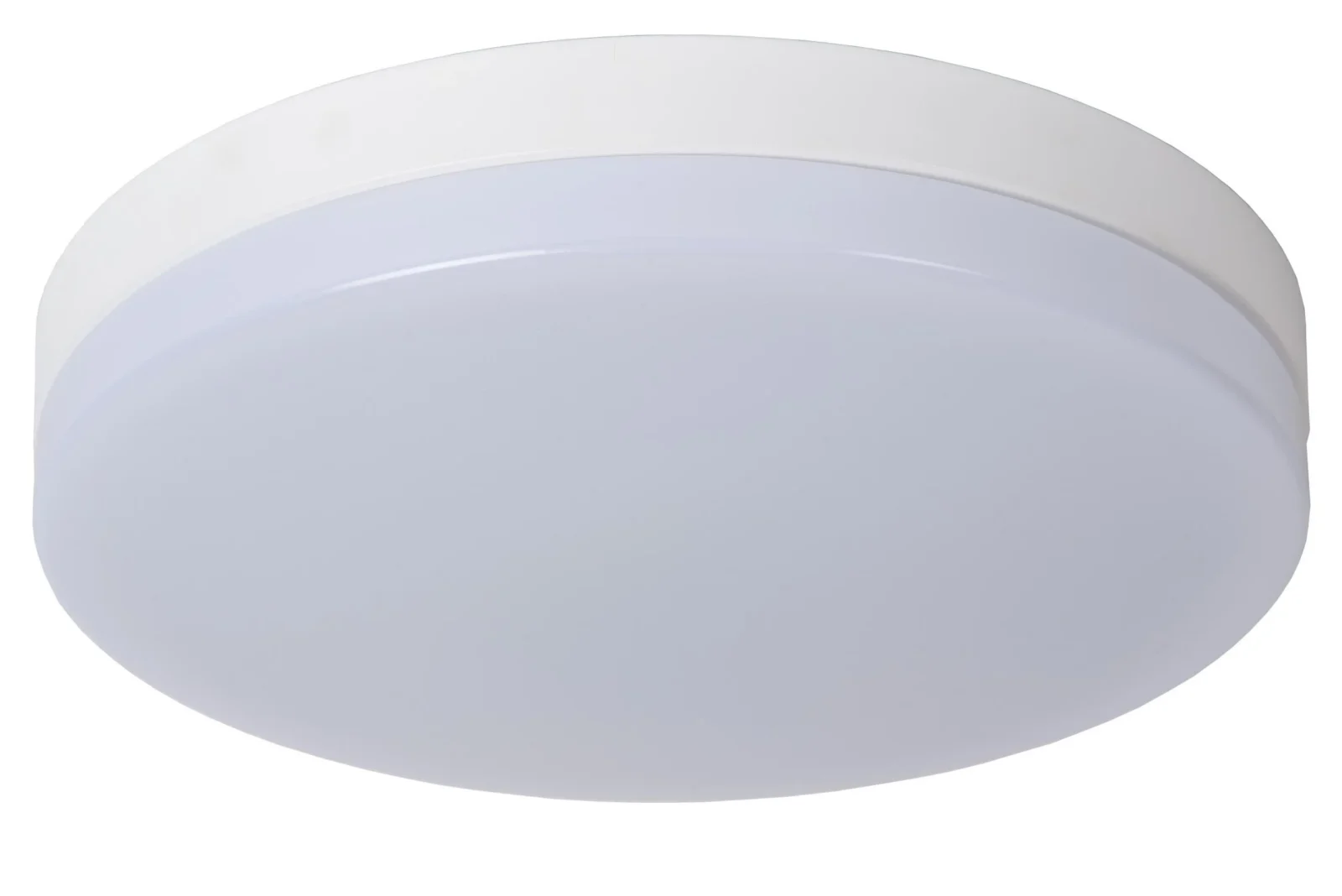 Lucide BISKIT - Spu00fau0161u0165acie stropnu00e9 svetlo Ku00fapeu013eu0148a - u00d8 40 cm - LED - 1x36W 2700K - IP44 - Pohybovu00fd senzor - biela