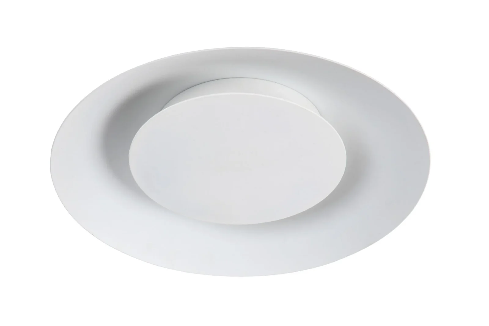 Lucide FOSKAL - Zapustenu00e9 stropnu00e9 svetlo - u00d8 34,5 cm - LED - 1x12W 2700K - biela