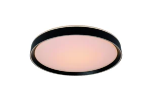 Lucide NURIA - Zapustenu00e9 stropnu00e9 svetlo - u00d8 30 cm - LED 3 StepDim - 1x18W 2700K - u010dierna