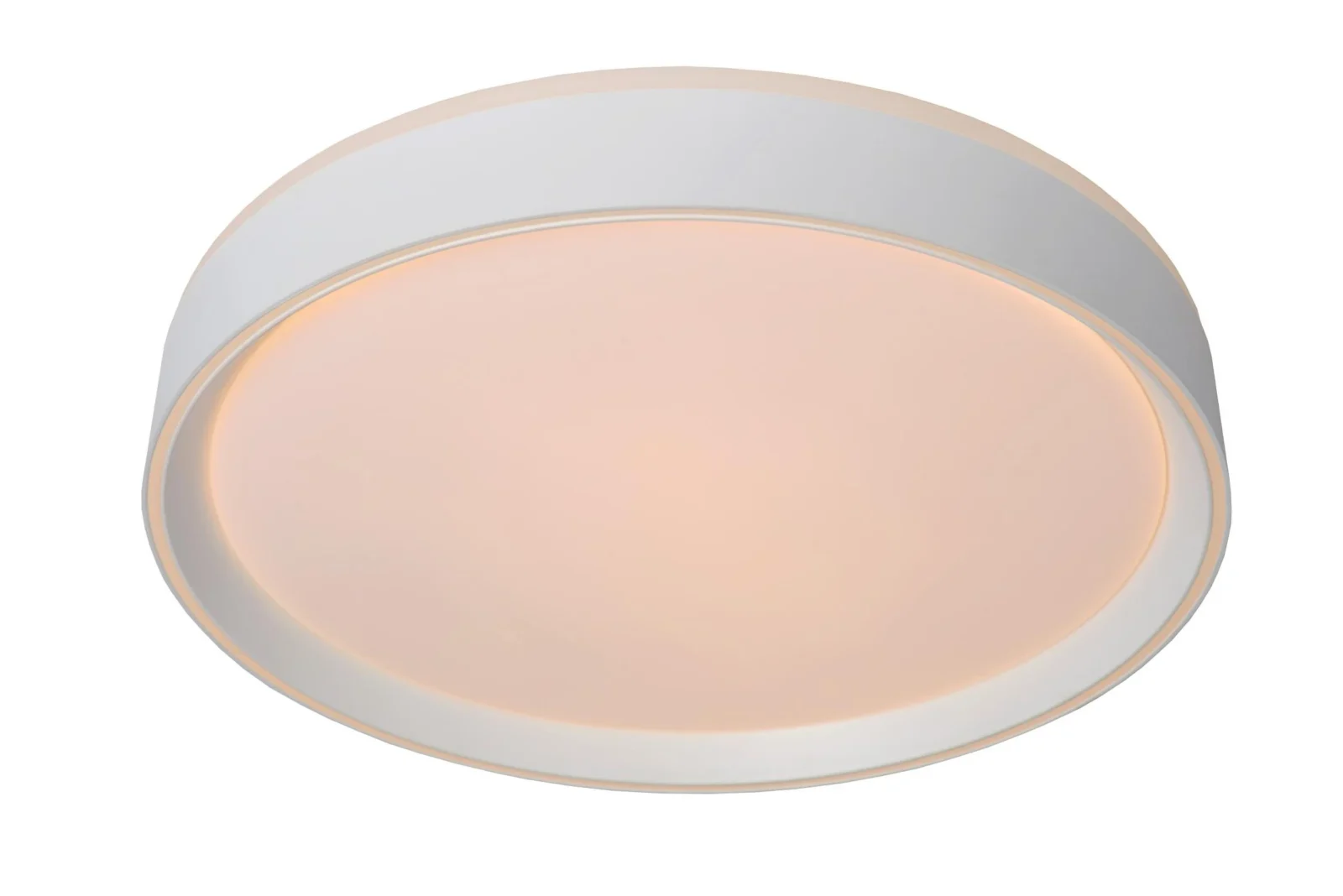Lucide NURIA - Zapustenu00e9 stropnu00e9 svetlo - u00d8 40 cm - LED 3 StepDim - 1x24W 2700K - biela
