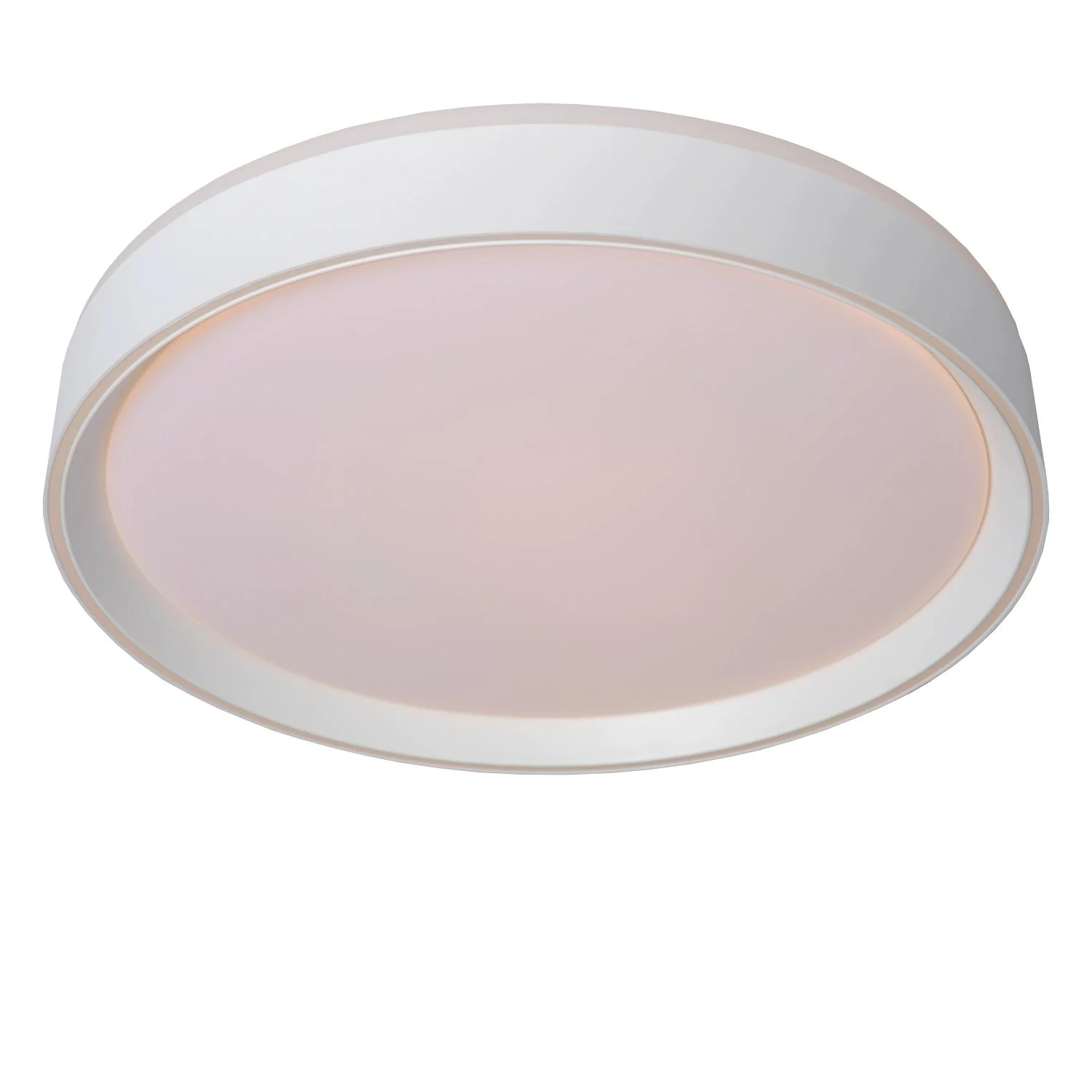Lucide NURIA - Zapustenu00e9 stropnu00e9 svetlo - u00d8 40 cm - LED 3 StepDim - 1x24W 2700K - biela