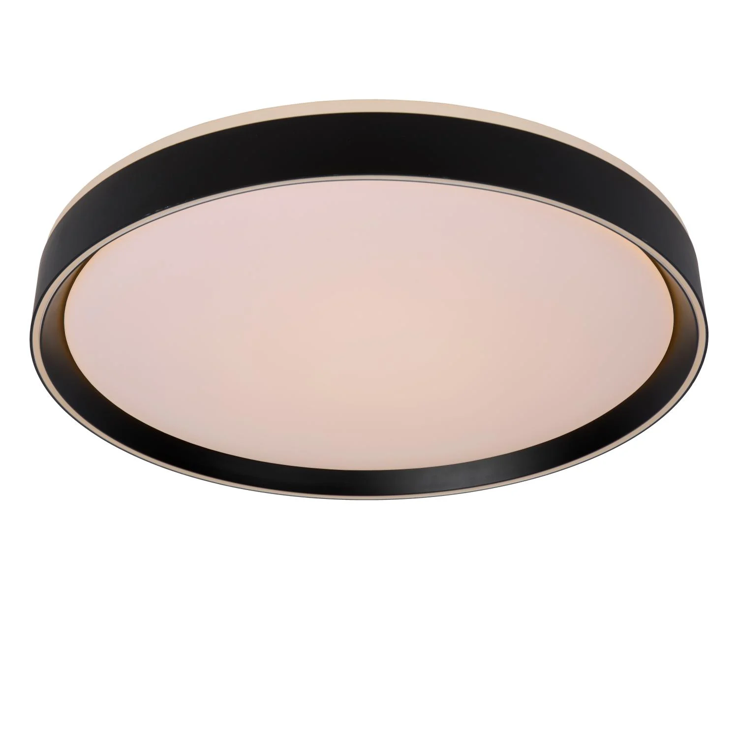Lucide NURIA - Zapustenu00e9 stropnu00e9 svetlo - u00d8 50 cm - LED 3 StepDim - 1x36W 2700K - u010dierna