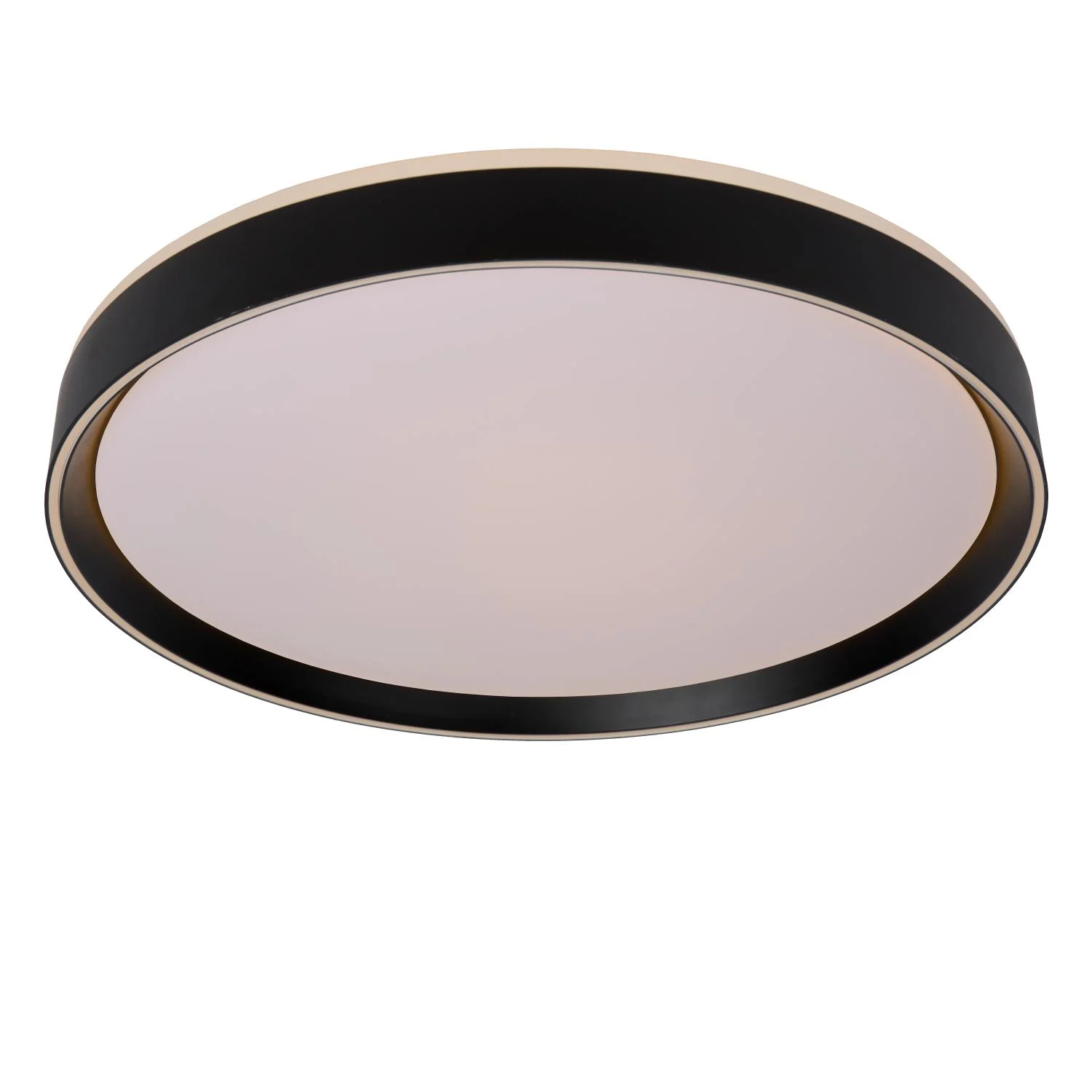 Lucide NURIA - Zapustenu00e9 stropnu00e9 svetlo - u00d8 50 cm - LED 3 StepDim - 1x36W 2700K - u010dierna
