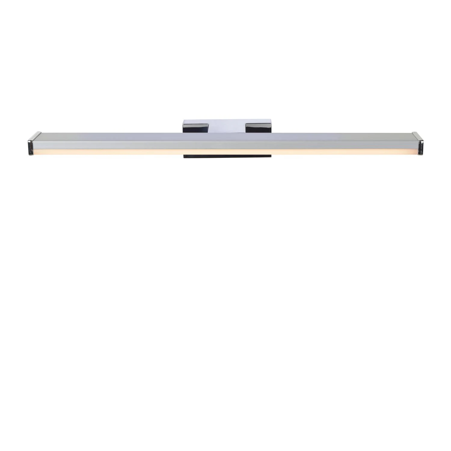 Lucide ONNO - zrkadlovu00e9 svetlo Ku00fapeu013eu0148a - LED - 1x8W 3000K - IP44 - satu00e9novu00fd chru00f3m