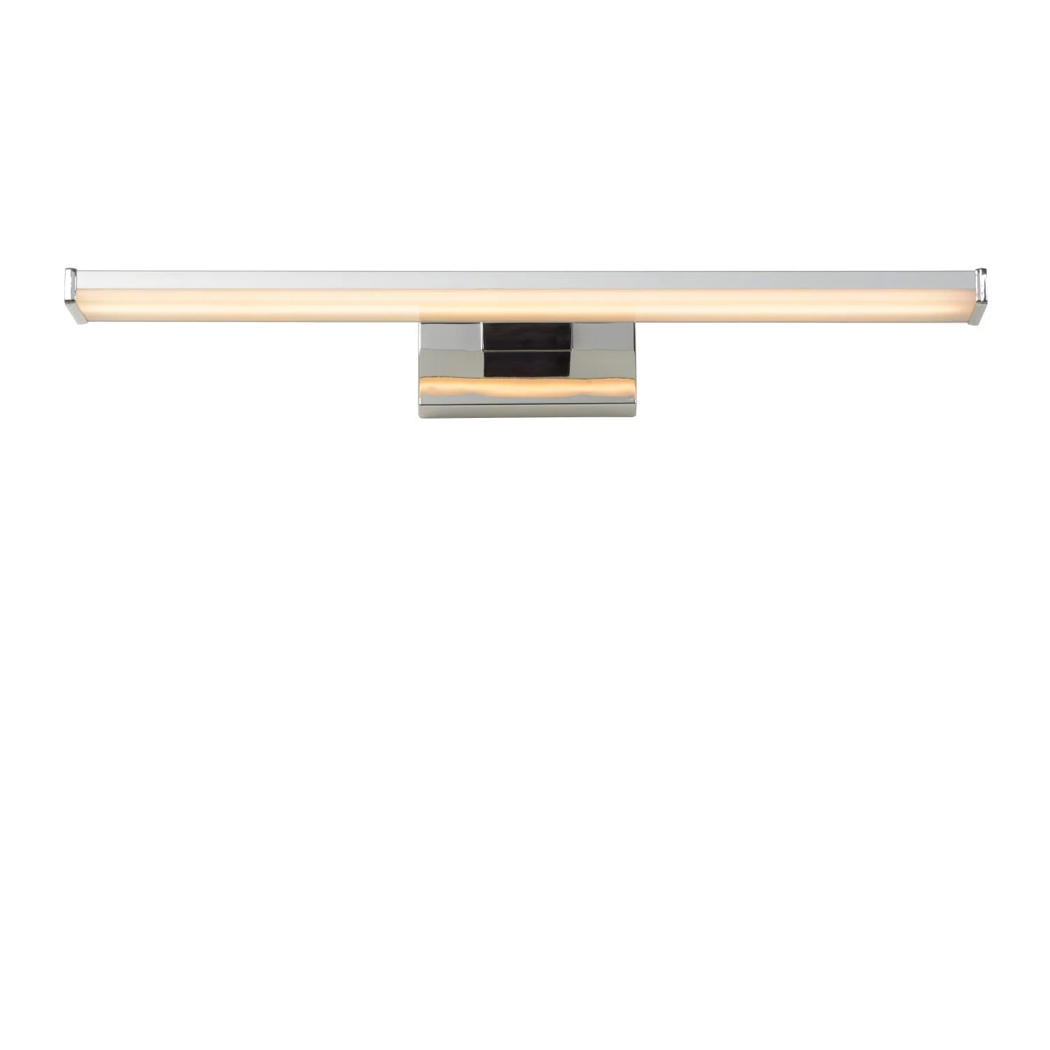 Lucide ONNO - zrkadlovu00e9 svetlo Ku00fapeu013eu0148a - LED - 1x8W 3000K - IP44 - satu00e9novu00fd chru00f3m