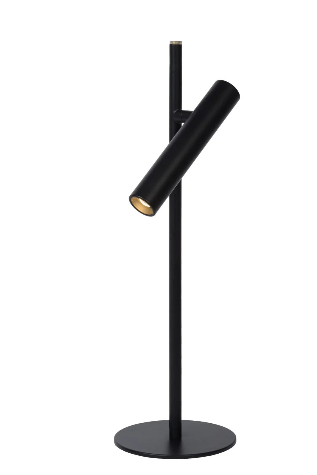 Lucide PHILON - Stolnu00e1 lampa - u00d8 13 cm - LED tlmenu00e1 - 1x4,5W 3000K - u010dierna