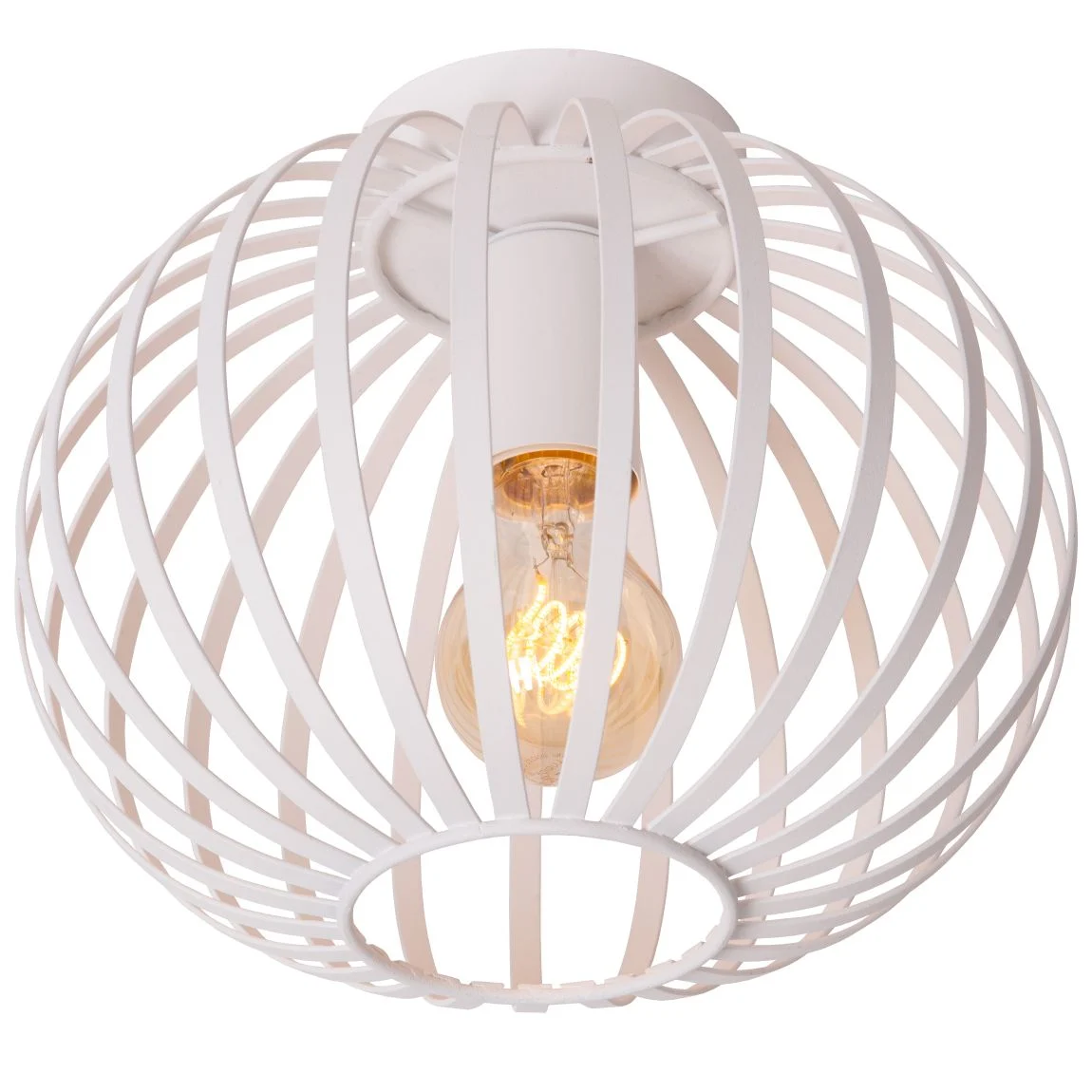 Lucide MANUELA - Zapustenu00e9 stropnu00e9 svetlo - u00d8 25 cm - 1xE27 - biela