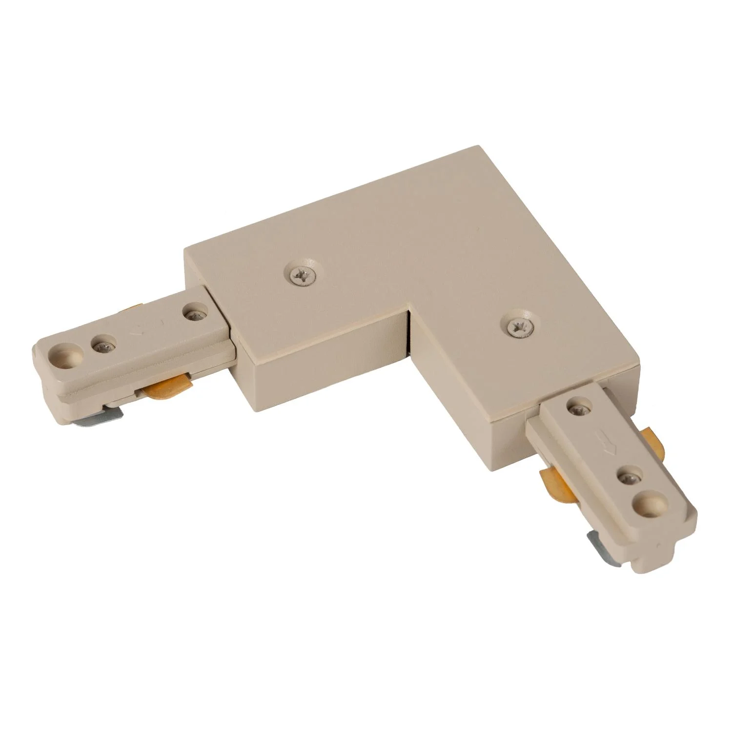 Lucide TRACK L-connector - 1-okruhovu00fd liu0161tovu00fd systu00e9m osvetlenia - Vu013eavo - Taupe (rozu0161u00edrenie)