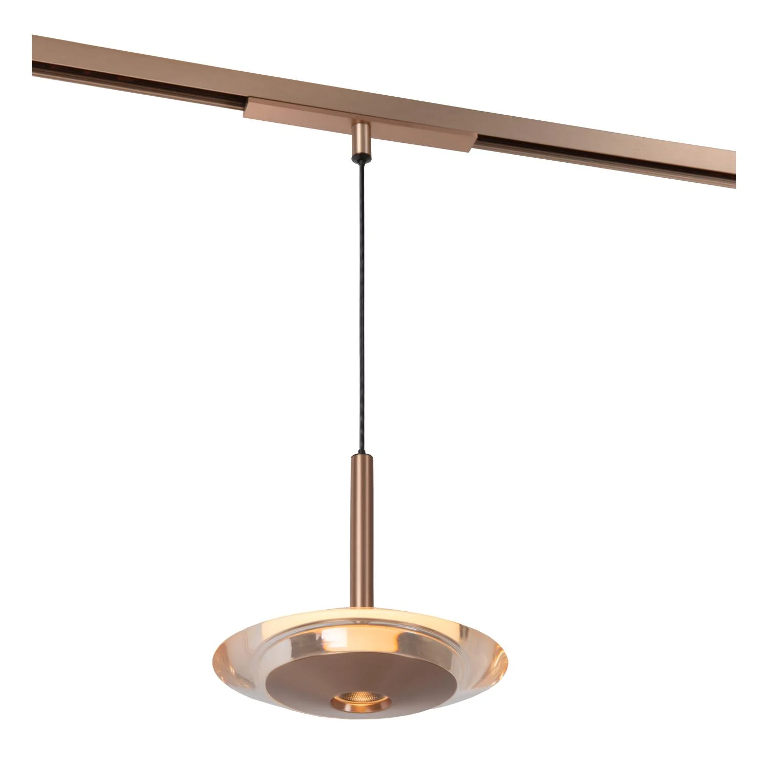 Lucide Premium LINIAL DISC zu00e1vesnu00e9 svietidlo - 1-okruhovu00fd osvetu013eovacu00ed systu00e9m / Smart Rail Lighting - Smart - 48V liu0161ta - 1xLED -Champagne